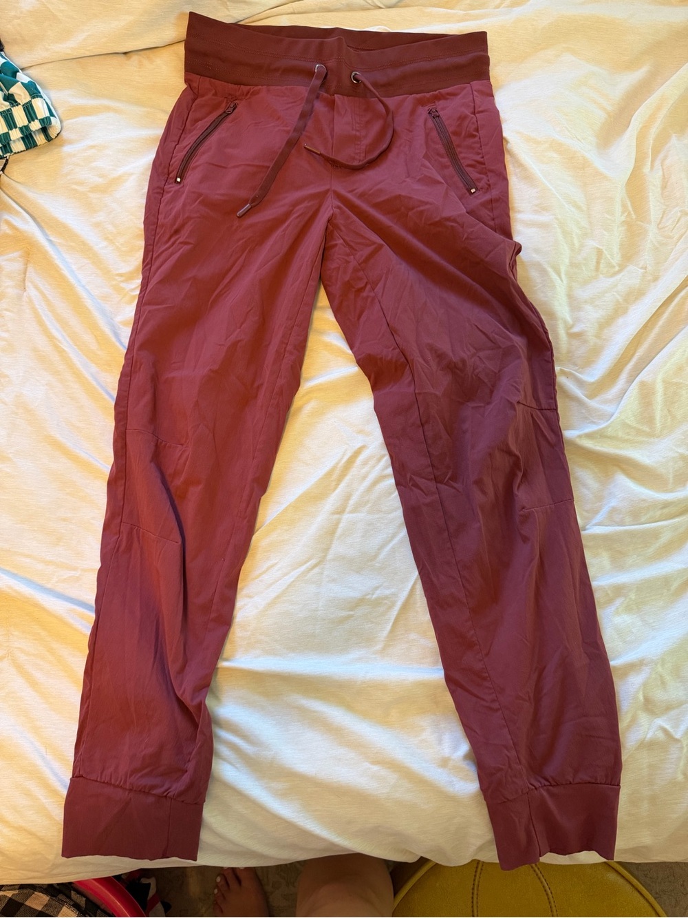 Burgundy Jogger Pants